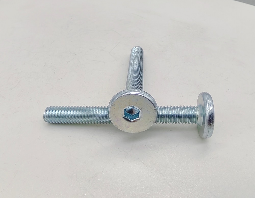 ¿Dónde se usan los tornillos hexagonales de cabeza plana?